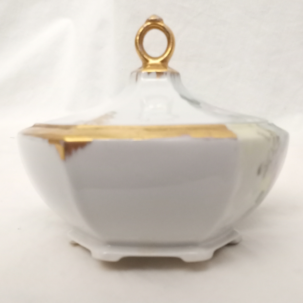 Moritz Zdekauer Porcelain Lidded Bowl - Picture 12 of 15